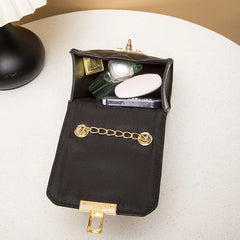 Small Crossbody Bag for Women Mini Flap Shoulder Bag All-match Ladies Clutch Pur