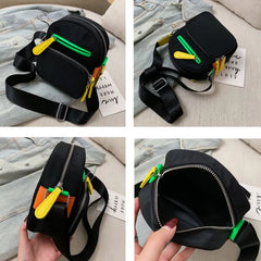 Women's Small Crossbody Bag Purse Shoulder Messenger Streetwear
