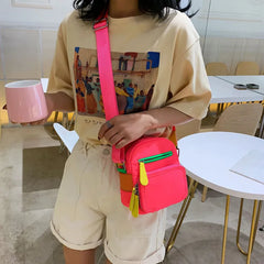 Women's Small Crossbody Bag Purse Shoulder Messenger Streetwear