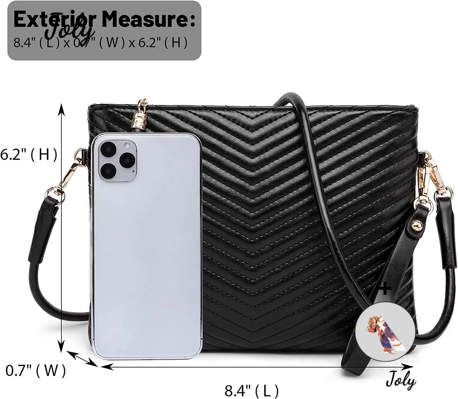 Small Crossbody Bags Women, Vegan Leather Shoulder Purses, Clutch Wallet