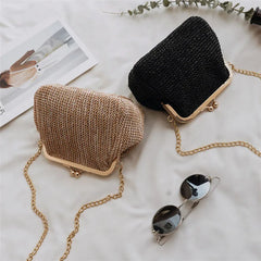 Small Crossbody Boho Bags For Women Evening Clutch Bags Hasp Ladies Handbag