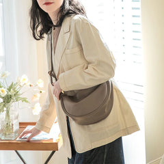 Women's Large Capacity Shoulder Bag PU Leather Crossbody Bag