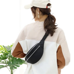 Women's Small Fanny Pack Sports Waist Bag Zipper Coin Purse