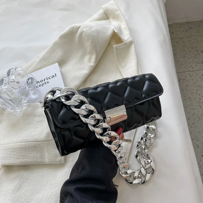 High-quality Chain Clutch Messenger Bag Small Ladies Handbag