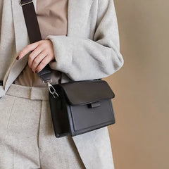 Small Flap Crossbody Shoulder Bags for Women Pu Leather Women's Bag Totes Solid