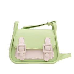 Summer Crossbody Bag Women's PU Leather Small Flap Handbag