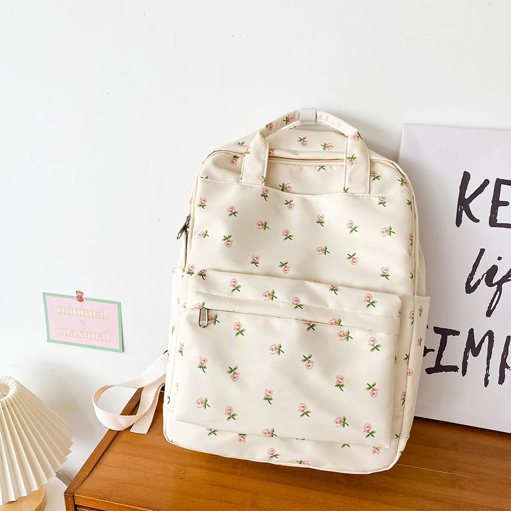 Small Fresh Backpack Women Travel Bag High Capacity