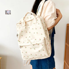 Small Fresh Backpack Women Travel Bag High Capacity