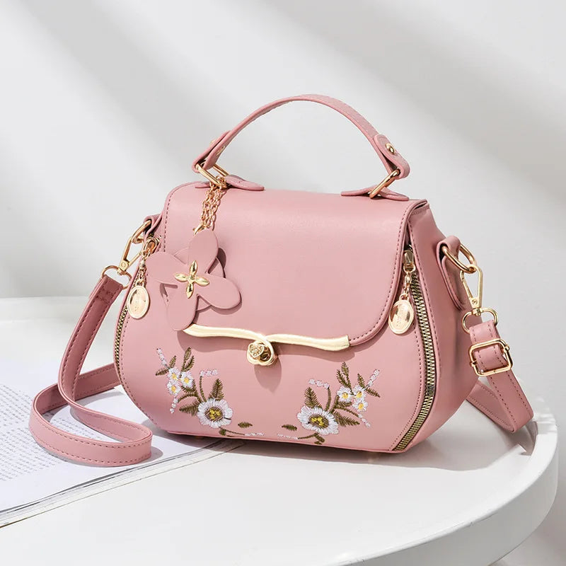 Fashionable Girl Shoulder Bag Autumn All-match Handbag Female