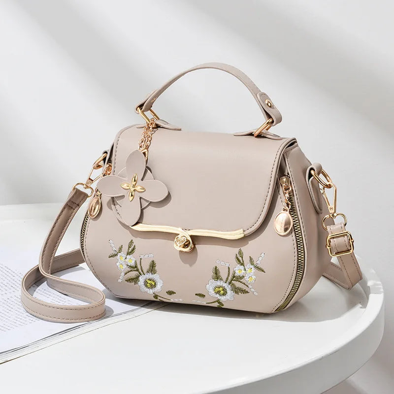 Fashionable Girl Shoulder Bag Autumn All-match Handbag Female