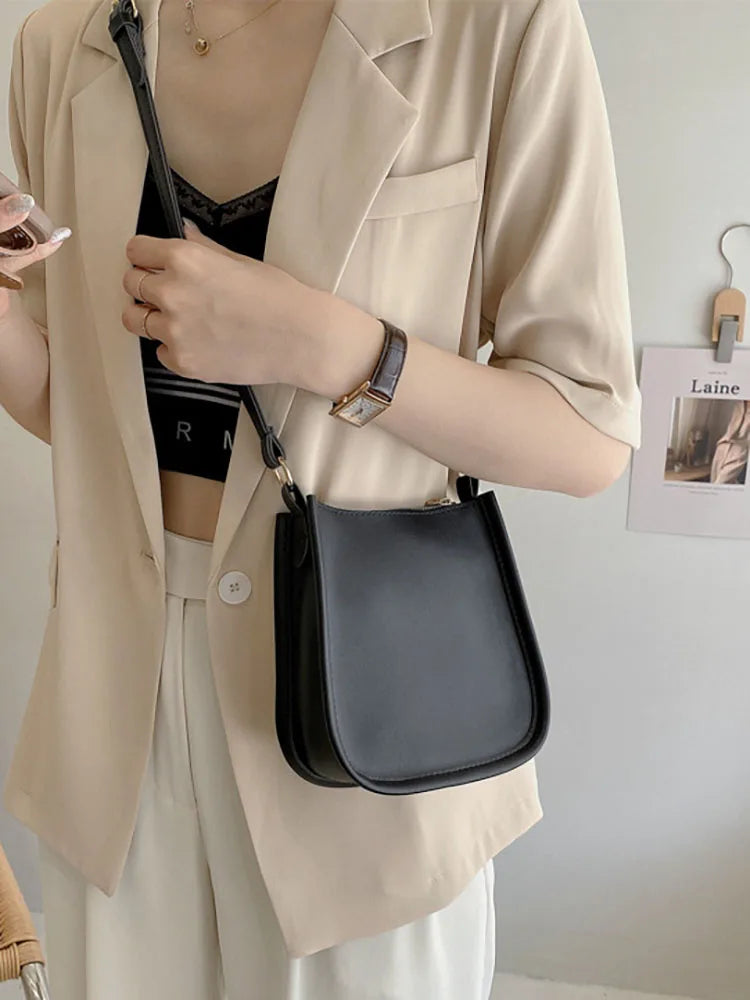 Small Iphone Handbag Pu Leather Women's Shoulder Bag Crossbody Bag