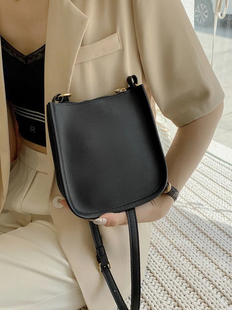 Small Iphone Handbag Pu Leather Women's Shoulder Bag Crossbody Bag