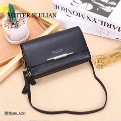 Small Leather Shoulder Bag Women Summer Style Handbags Cellphone Purses