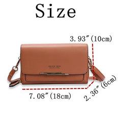 Small Leather Shoulder Bag Women Summer Style Handbags Cellphone Purses