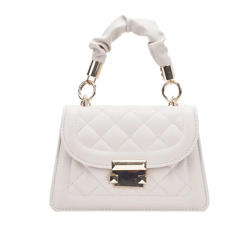 Small Leather Shoulder Bag Lady Crossbody Messenger Clutches Bolsa