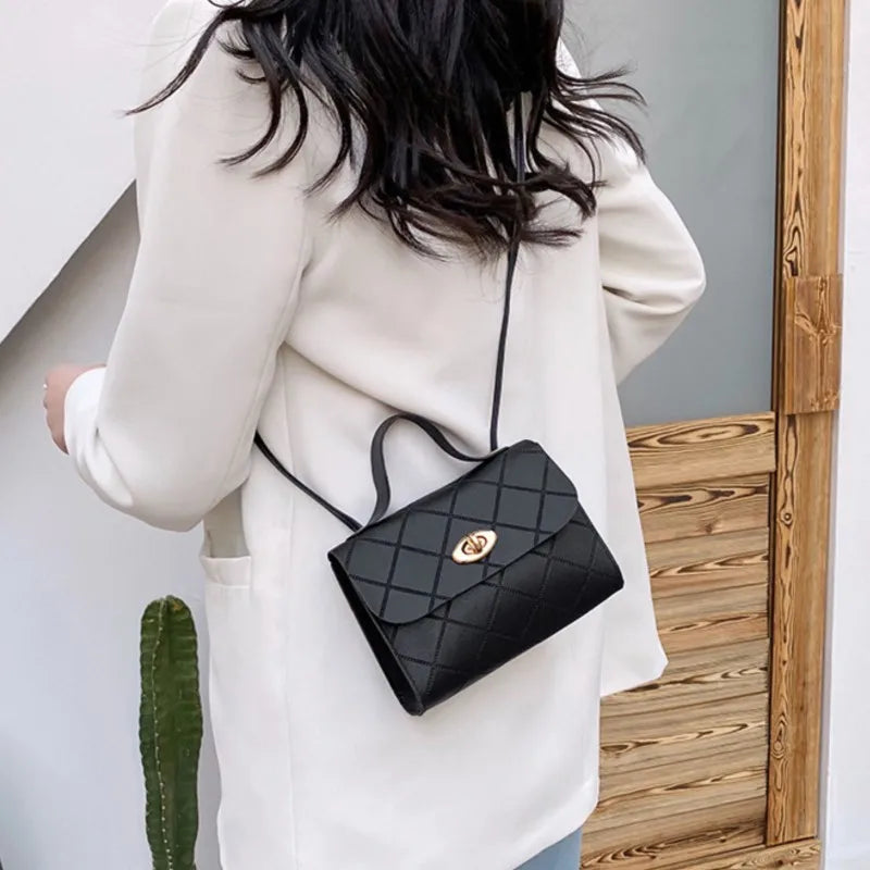 Women's Small Messenger Bag PU Handbag