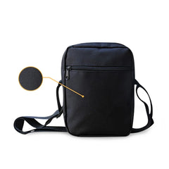 Women's Rose Printed Messenger Bag with Adjustable Shoulder Strap