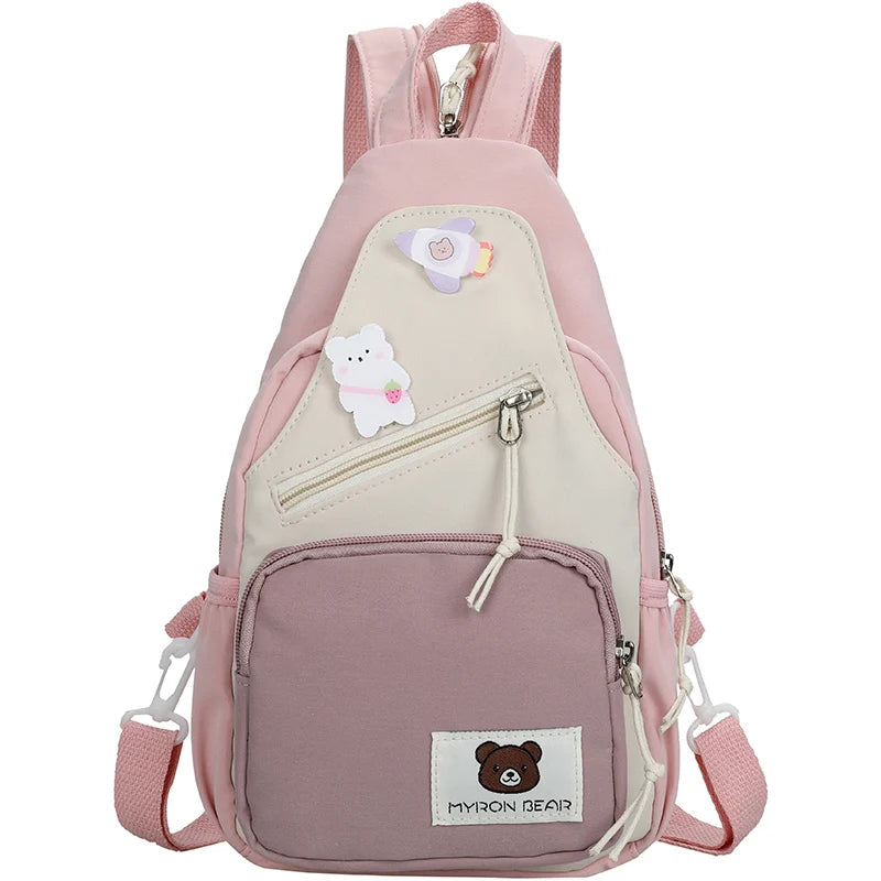 Small Multi-functional Dual-purpose Backpack Women Shoulder School Bags