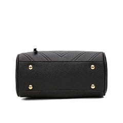 Women's Hairball Crossbody Bag PU Leather Messenger Bag