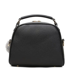 Women's Hairball Crossbody Bag PU Leather Messenger Bag