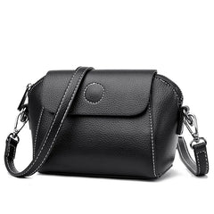 Soft Leather Mini Crossbody Bag Women Messenger Handbag