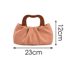 Small PU Leather Crossbody Bag for Women Chain Shoulder Purses