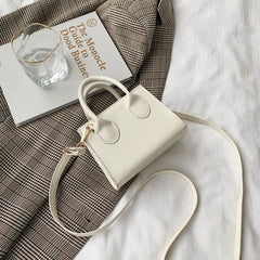 Small Square Bag Retro Mini Handbag Literary Crowds Shoulder Messenger Female
