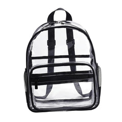 Transparent Backpack with Adjustable Straps for Stadium