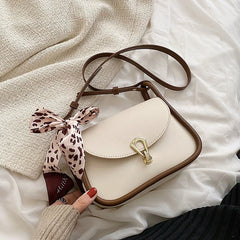 Small Women Flap Bags Pu Leather Shoulder Bags Female Solid Messenger Handbag