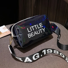 Small Laser Crossbody Bag Messenger PVC Jelly Tote Messenger Candy Colors Bags