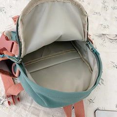 Mini Girls' Backpack Waterproof Nylon Schoolbag