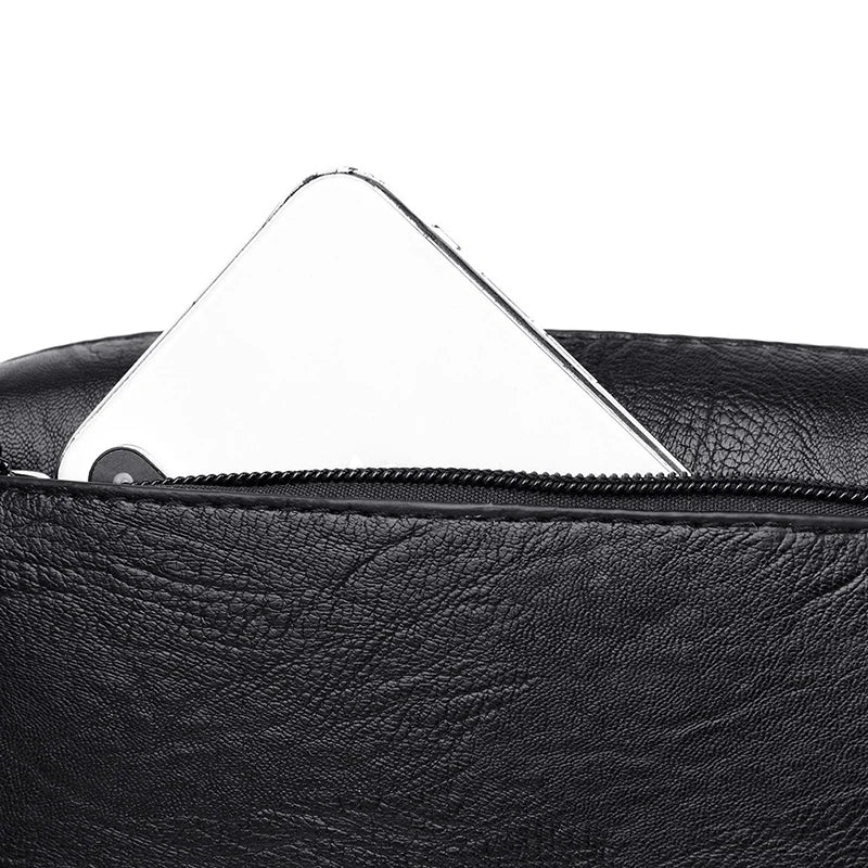 Small Zipper Pu Bags For Women Good Pu Leather Shoulder Crossbody Bag Female Sum