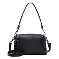 Small Zipper Pu Bags For Women Good Pu Leather Shoulder Crossbody Bag Female Sum