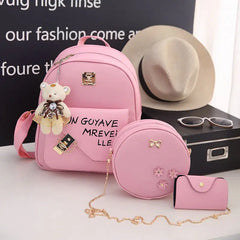 Small Fresh Backpack for Women Girls Schoolbag Campus Students