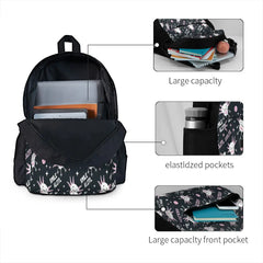 Smile Axolotl Backpacks Men's & Women's Bags Your Name B