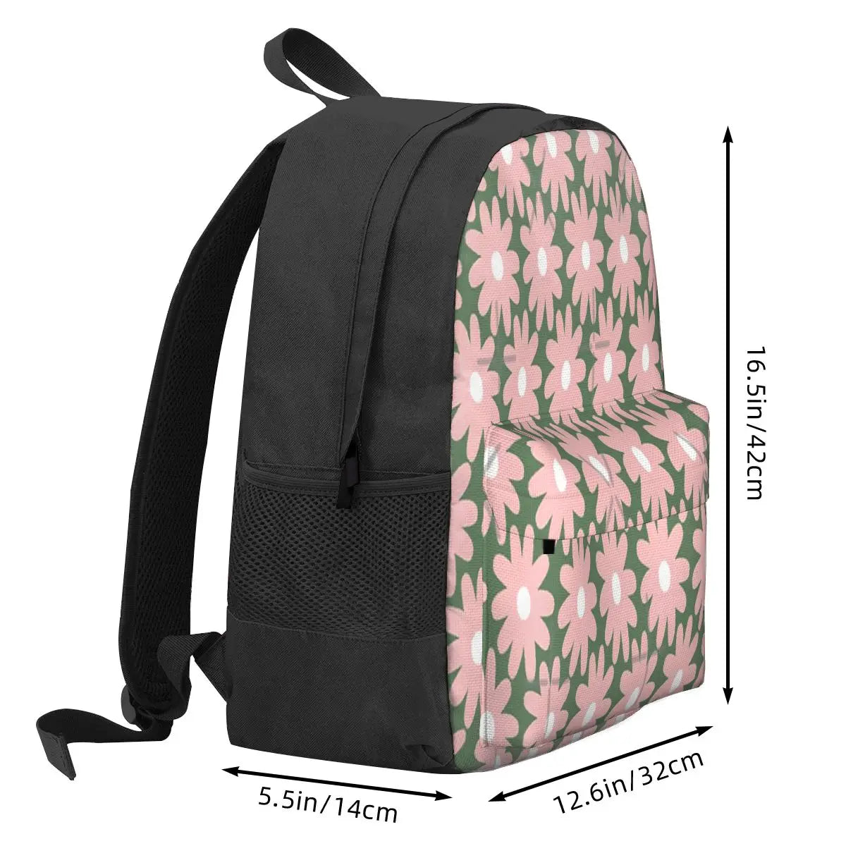 Colorful Crayon Flowers Backpack