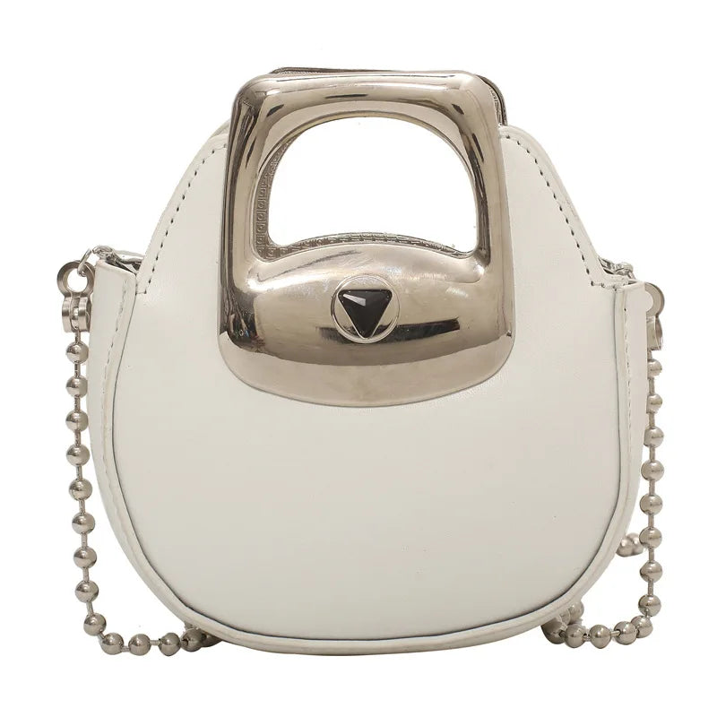 Snake Leather Chain Shoulder Flap Purse for Women