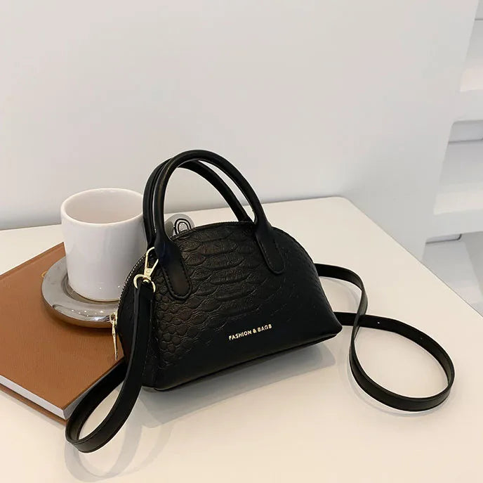 Snake Pattern Ladies Shell Bags Small Women Hand Bags