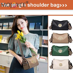 Soft Leather Women Shoulder Bags Retro Crossbody Pack