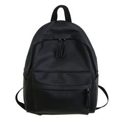 Soft Leather Backpack High PU Leather Women's Backpack for Teenage Girls