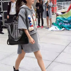 Large-Capacity College Style Backpack for Women