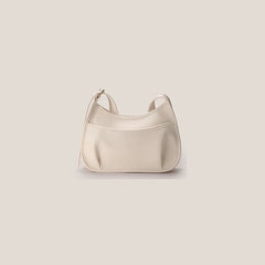 Soft Leather Crossbody Bag Crescent Saddle All-match Ins Version