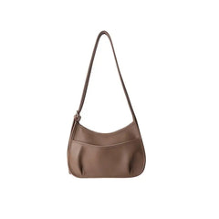 Soft Leather Crossbody Bag Crescent Saddle All-match Ins Version