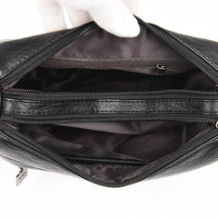 Soft Leather Crossbody Bag for Women with Large Capacity