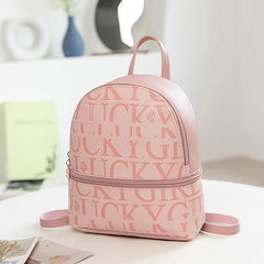 Soft Leather Female Small Backpacks Women Stylish Backpack Ladies Shoulder Bag