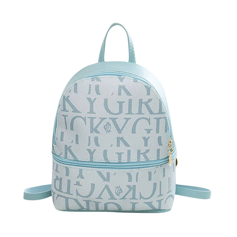 Soft Leather Female Small Backpacks Women Stylish Backpack Ladies Shoulder Bag