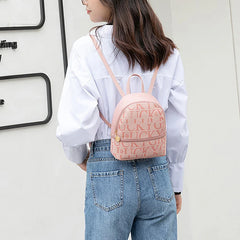 Soft Leather Female Small Backpacks Women Stylish Backpack Ladies Shoulder Bag