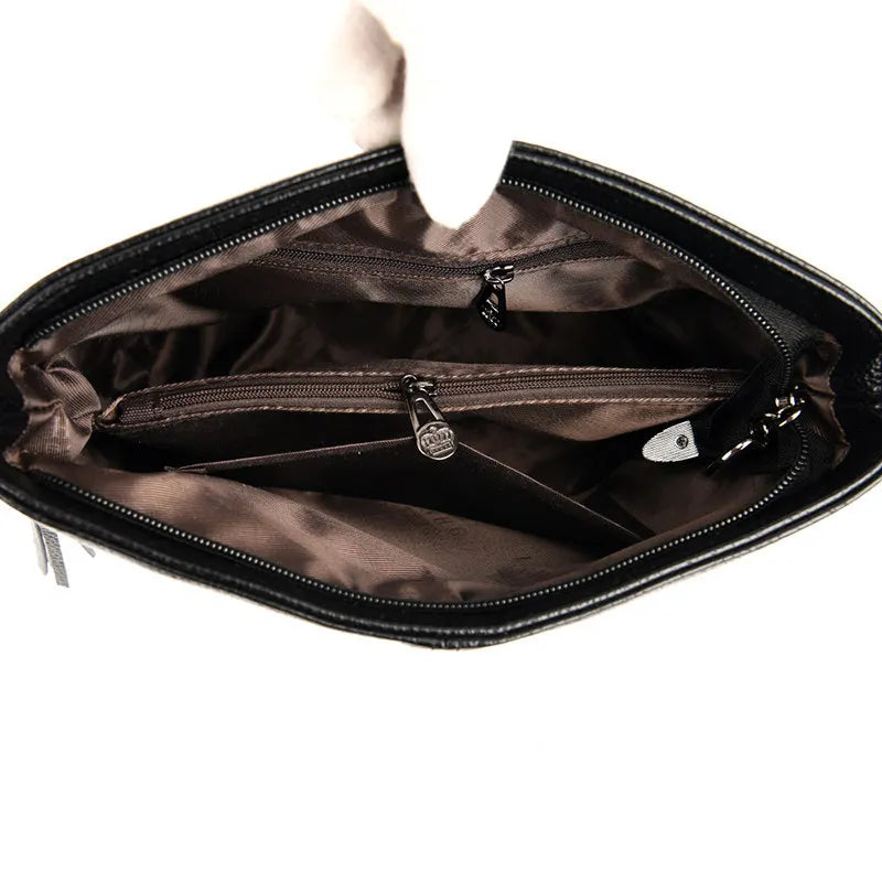 Soft Leather Crossbody Bag for Women Casual Shoulder Bag Tote Bag
