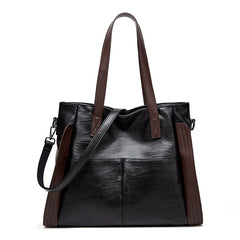Large Capacity Soft Leather Handbags Women Shoulder Crossbody Bag