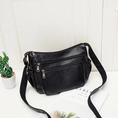 Fringe Leather Satchel Bag Women Small Crossbody Shoulder Totes